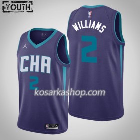 Dres Charlotte Hornets Marvin Williams 2 Jordan Brand 2019-20 Statement Edition Swingman - Dječji